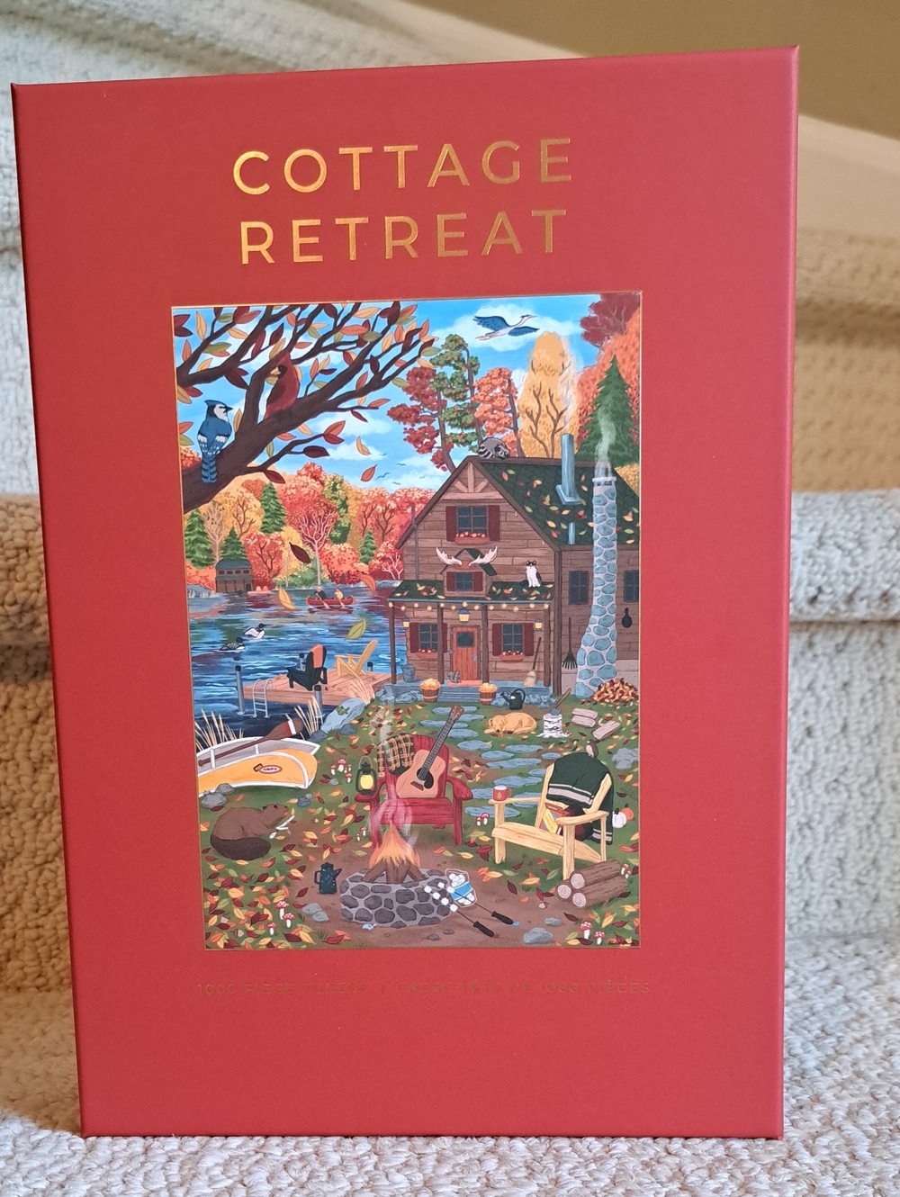HOBBRY Cottage Retreat 1000 Piece Jigsaw Puzzle. NEW!